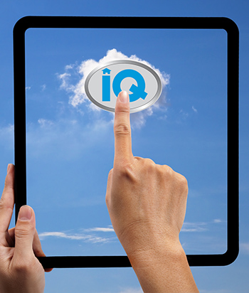 Tablet touch iQ logo